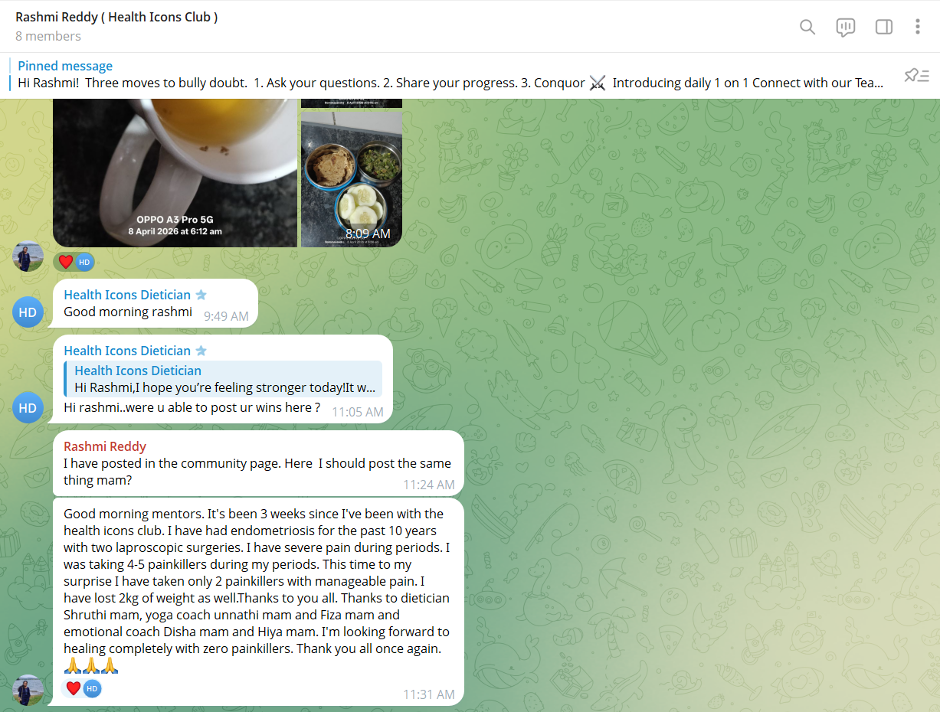 Client testimonial