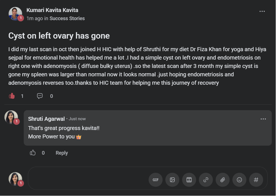 Client testimonial