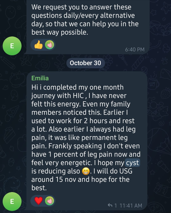 Client testimonial