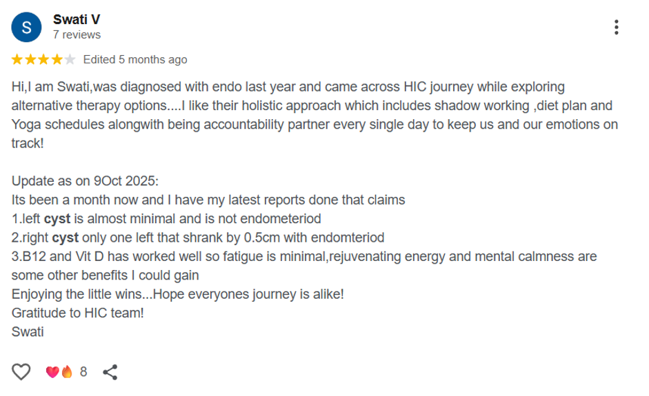 Client testimonial