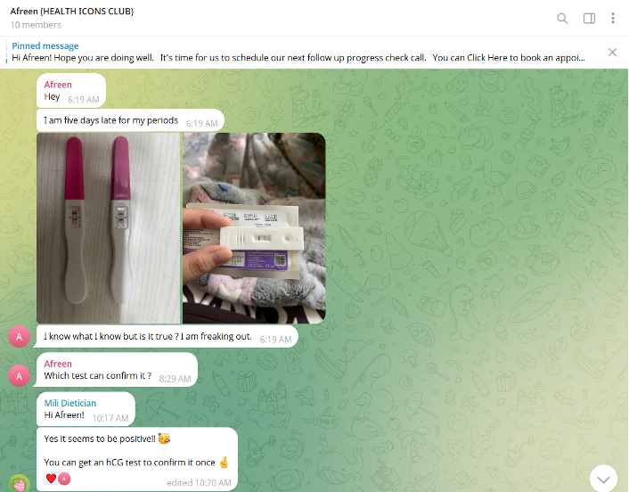 Client testimonial