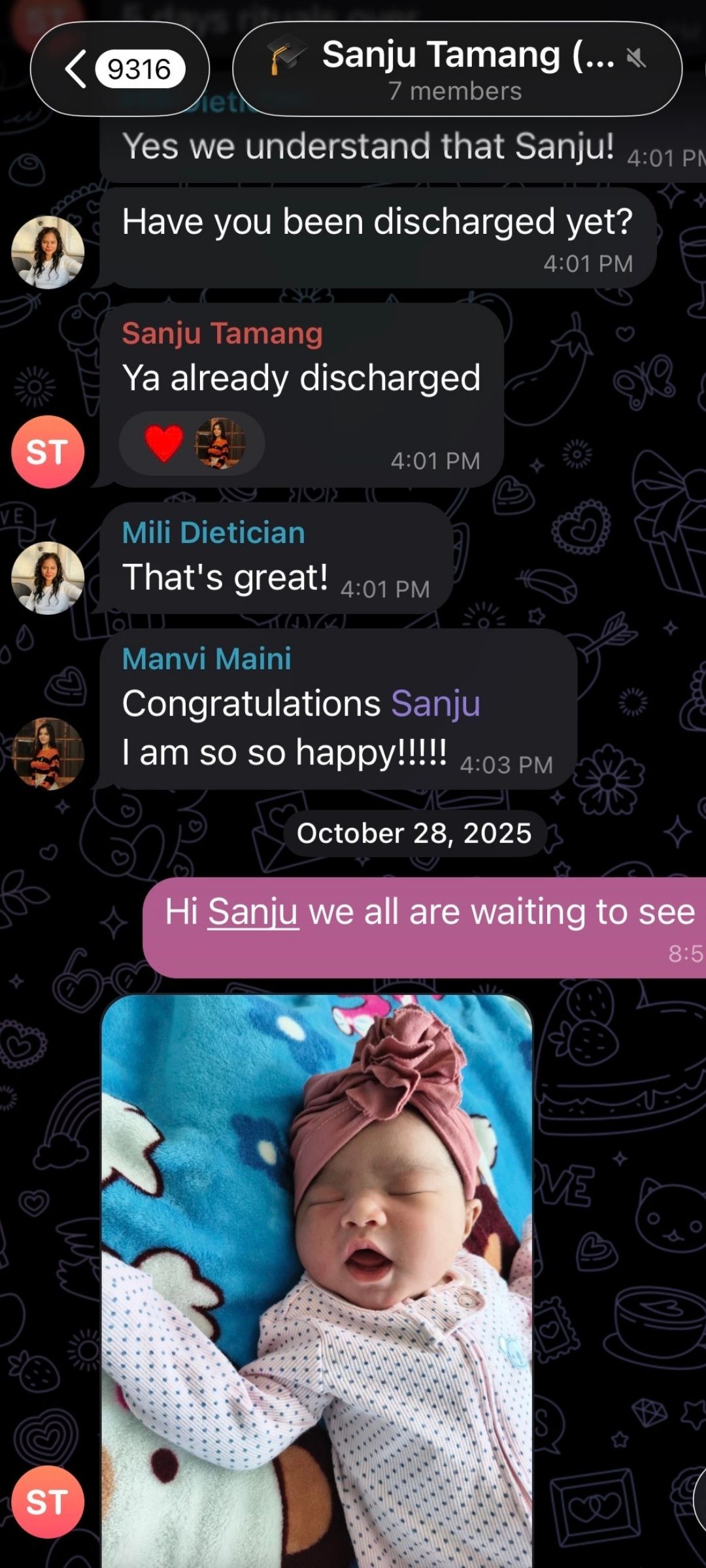 Sanju delivery proof 2