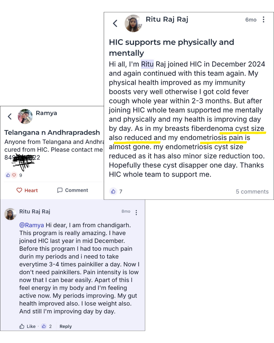 Ritu community message