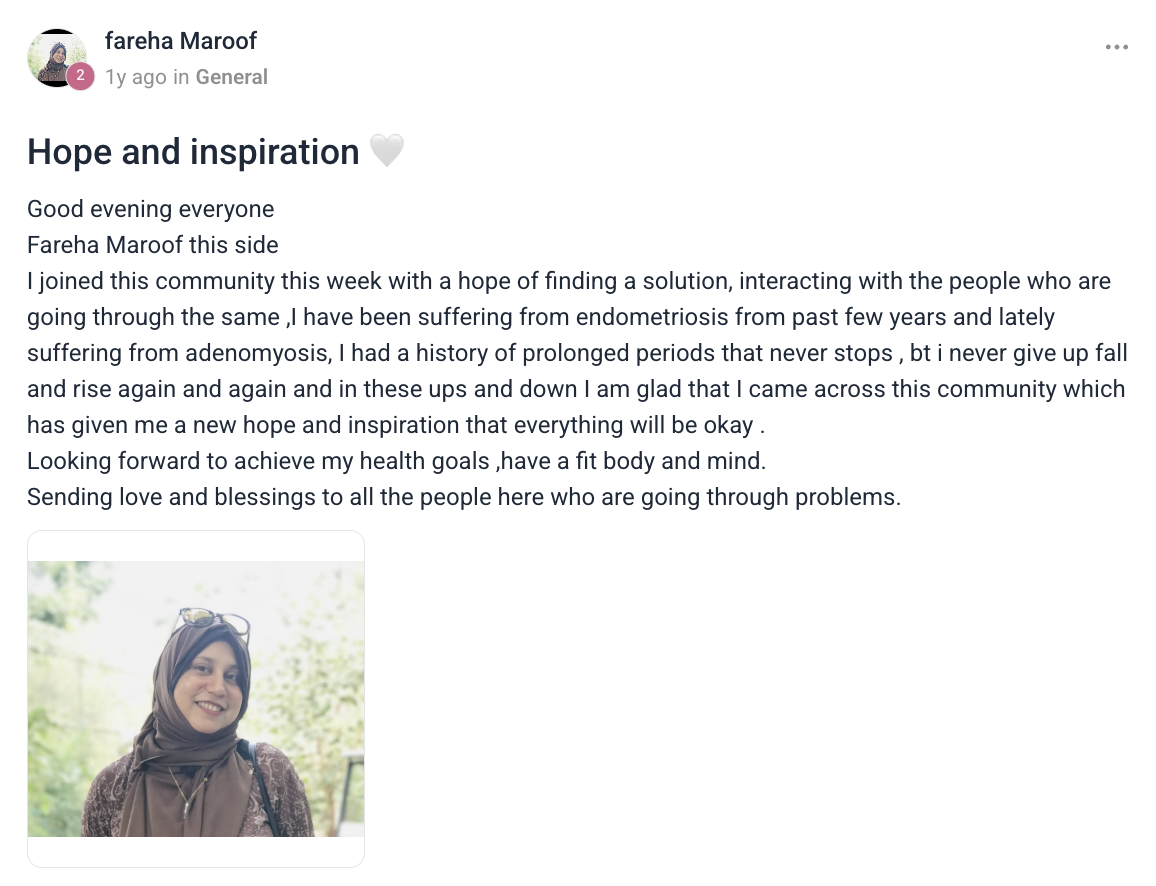 Client testimonial
