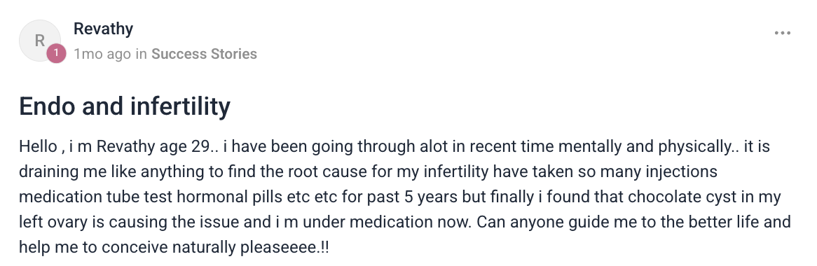 Client testimonial