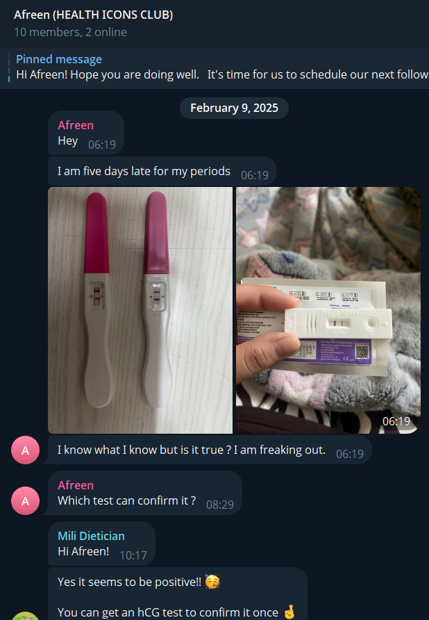 Afreen pregnancy news